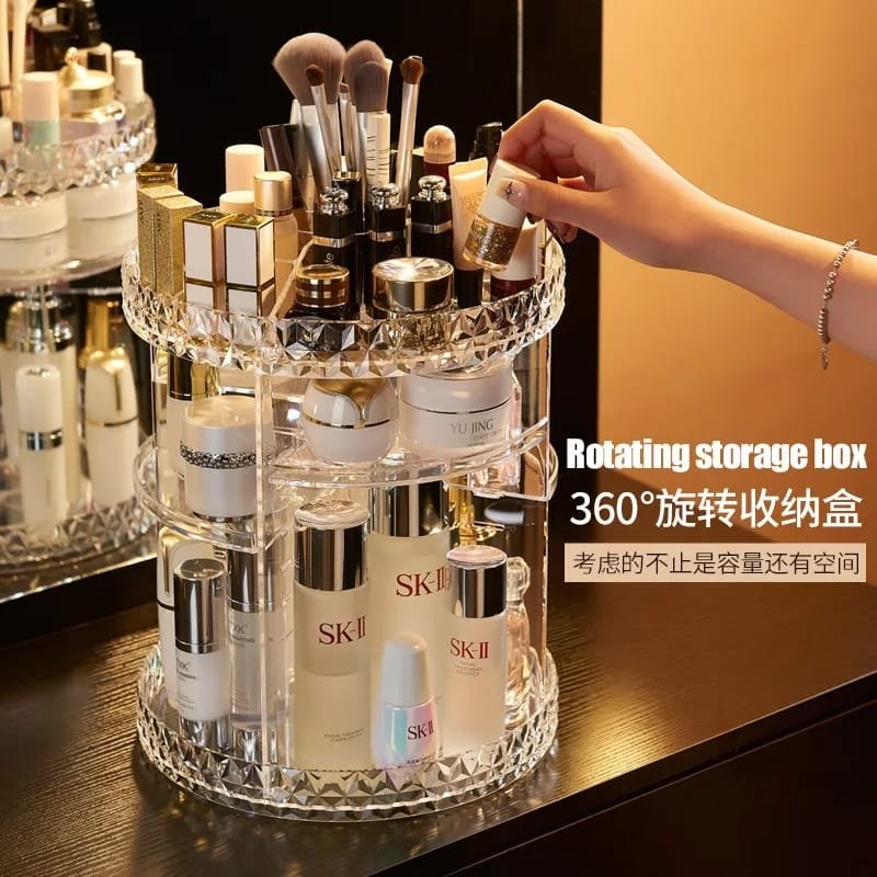360 acrylic cosmetic organizer