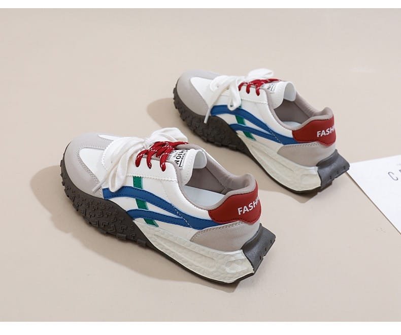 "HION FASH" Korean Style Height Increasing Trendy Sports Sneakers