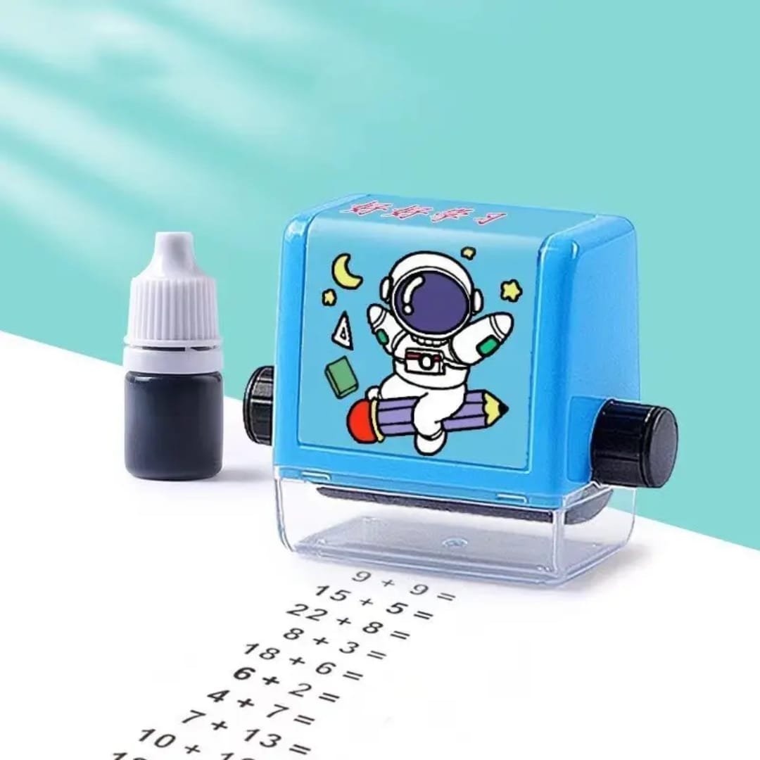 Digital Roller Math Practice Stamp