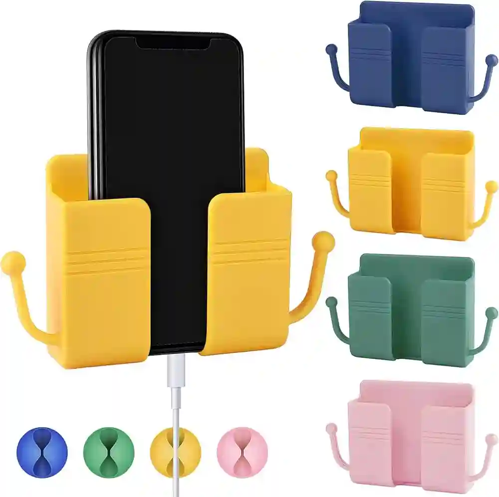 Double hook phone holder