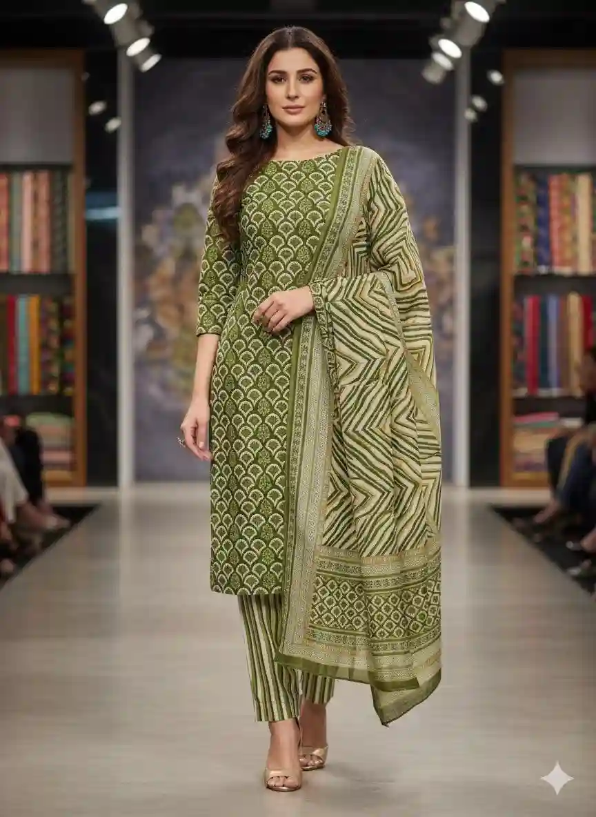 Malika Indian salwar meteriel