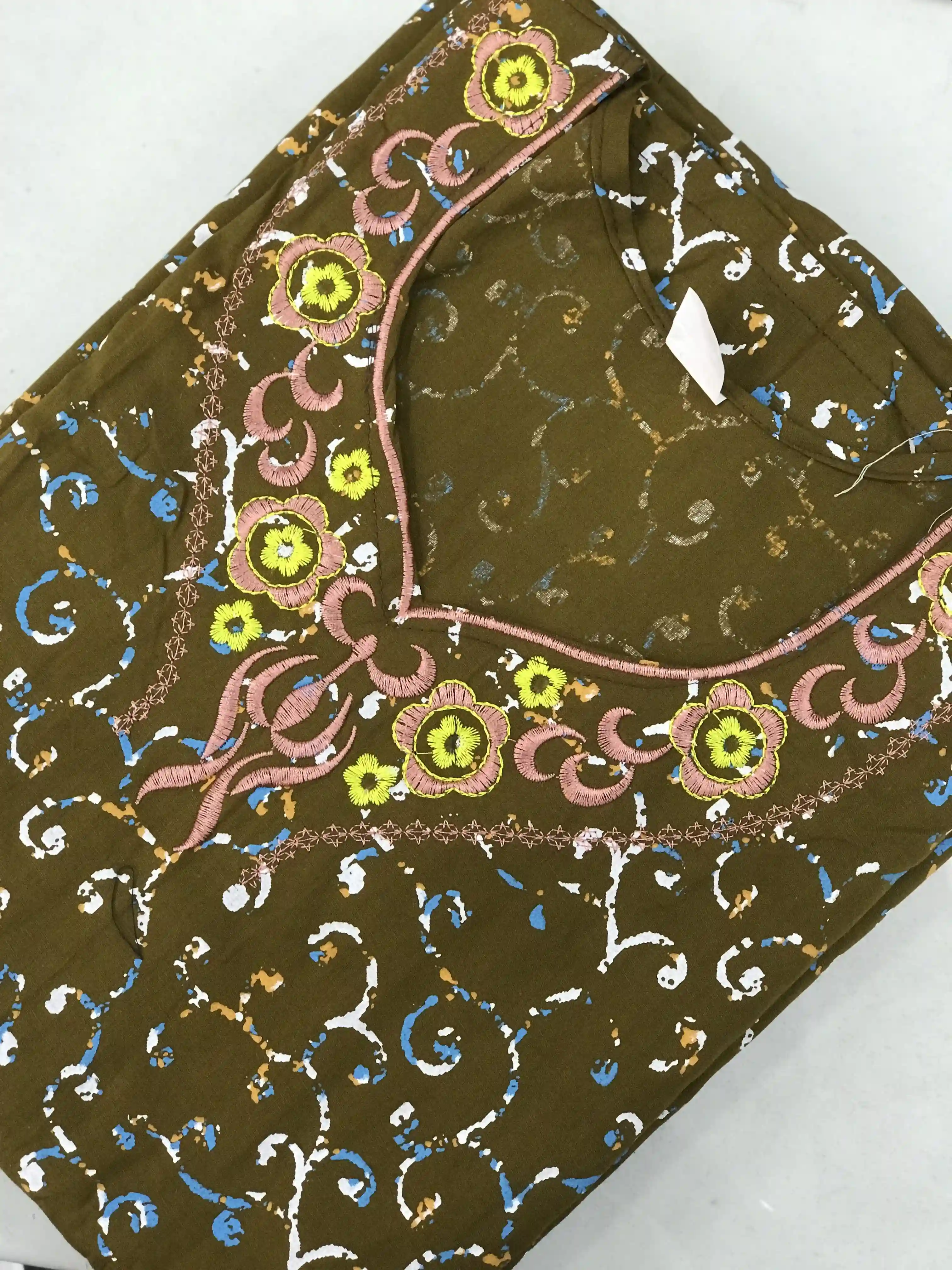 EMBROIDERY HOUSE COAT