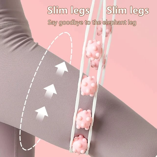 Back massager roller strip