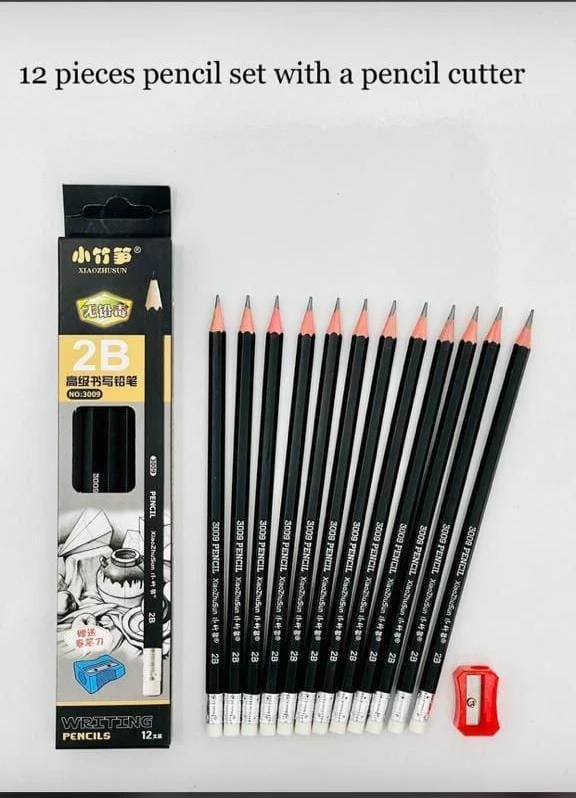 Xiaozhusun No. 3009 2B Writing Pencils Set.