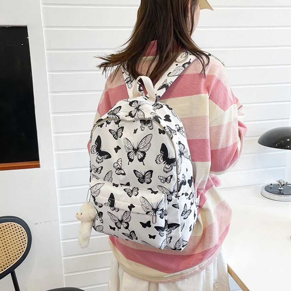 Luxury butterfly korian backpack
