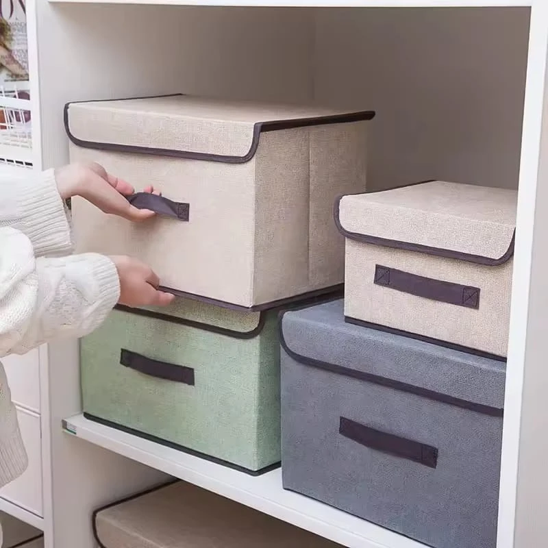 2pcs Foldable Cloth Storage Box