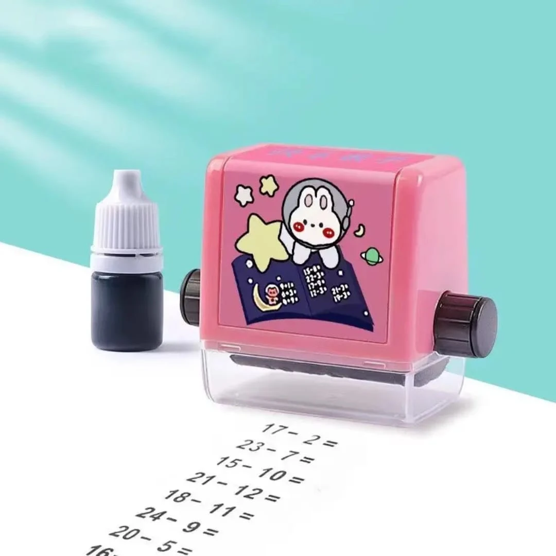 Digital Roller Math Practice Stamp