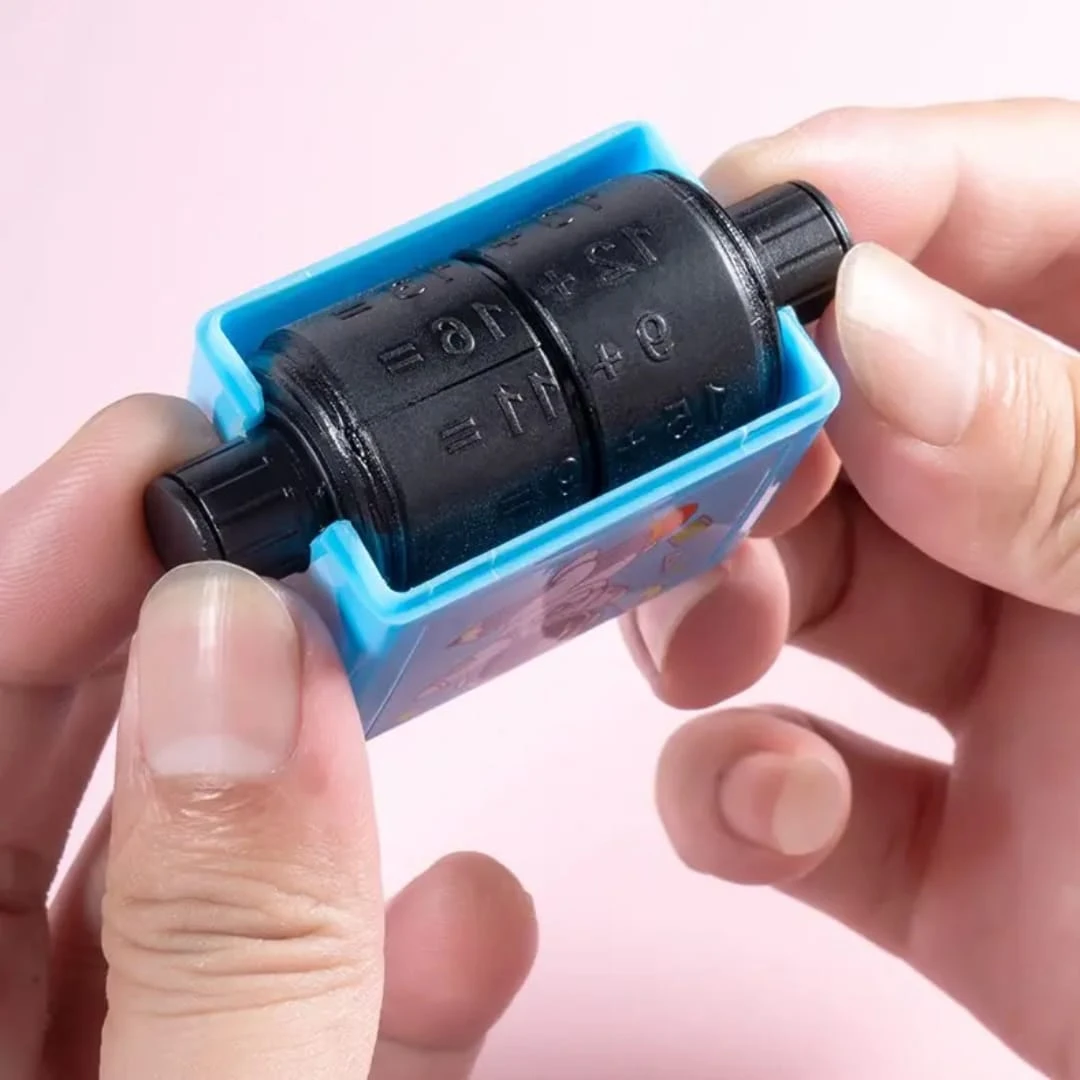 Digital Roller Math Practice Stamp