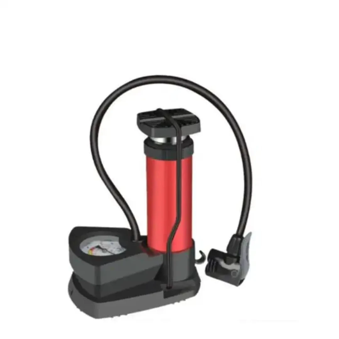 Portable High-Pressure Foot Activated Bicycle Floor Pump