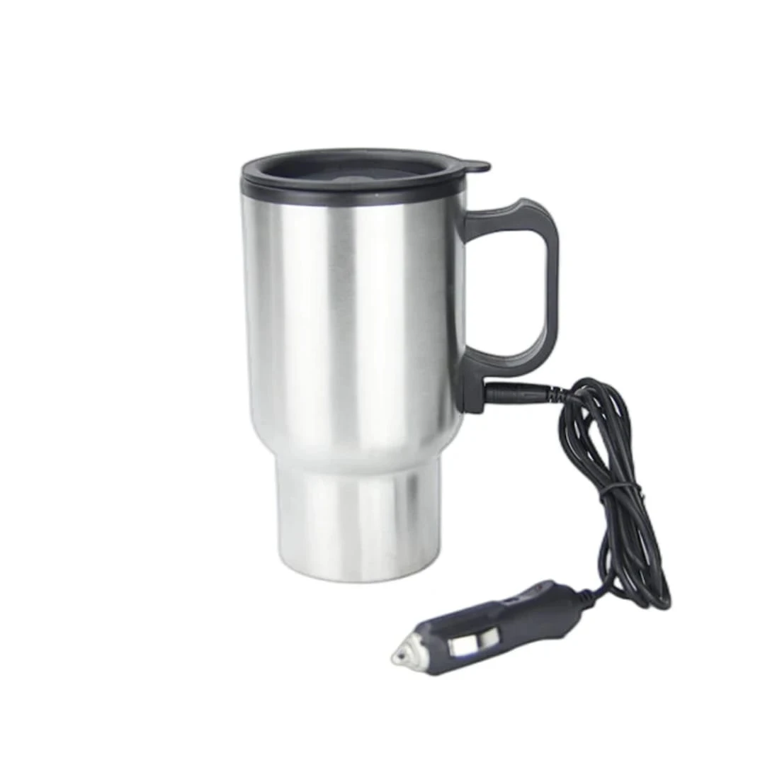 12V Stainless Steel Heated Travel Mug for Car