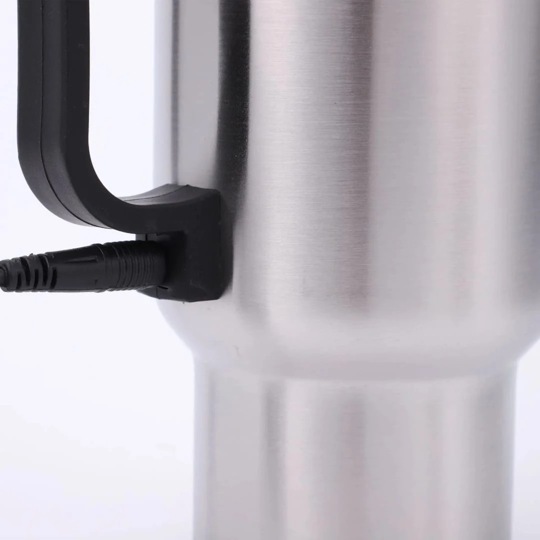 12V Stainless Steel Heated Travel Mug for Car