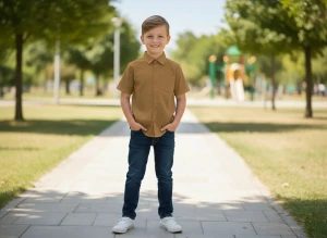 KIDS LINEN SHIRT