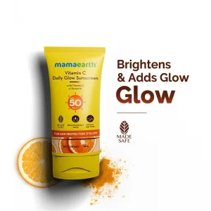 Mamaearth HydraGel Indian Sunscreen with Aloe Vera and Raspberry