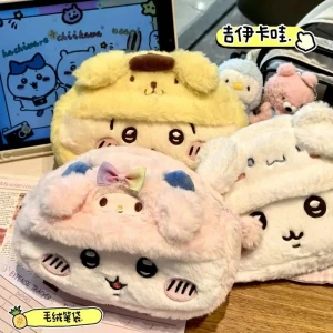 Chiikawa Character Plush Pencil Case