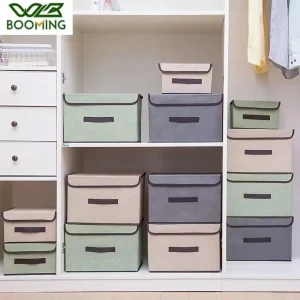 2pcs Foldable Cloth Storage Box