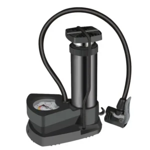 Portable High-Pressure Foot Activated Bicycle Floor Pump