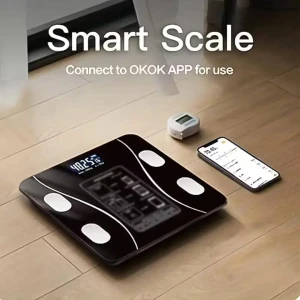 Smart Bluetooth Body Fat Scale with Mobile App Tracking