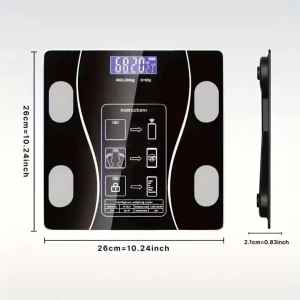 Smart Bluetooth Body Fat Scale with Mobile App Tracking