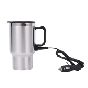 12V Stainless Steel Heated Travel Mug for Car